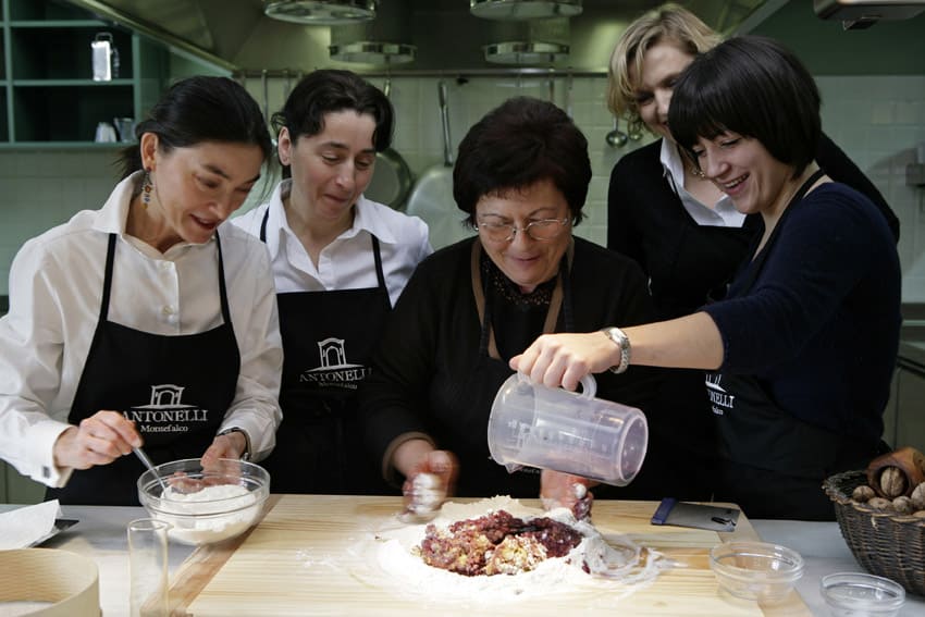 Corso Cucina in Cantina Montefalco